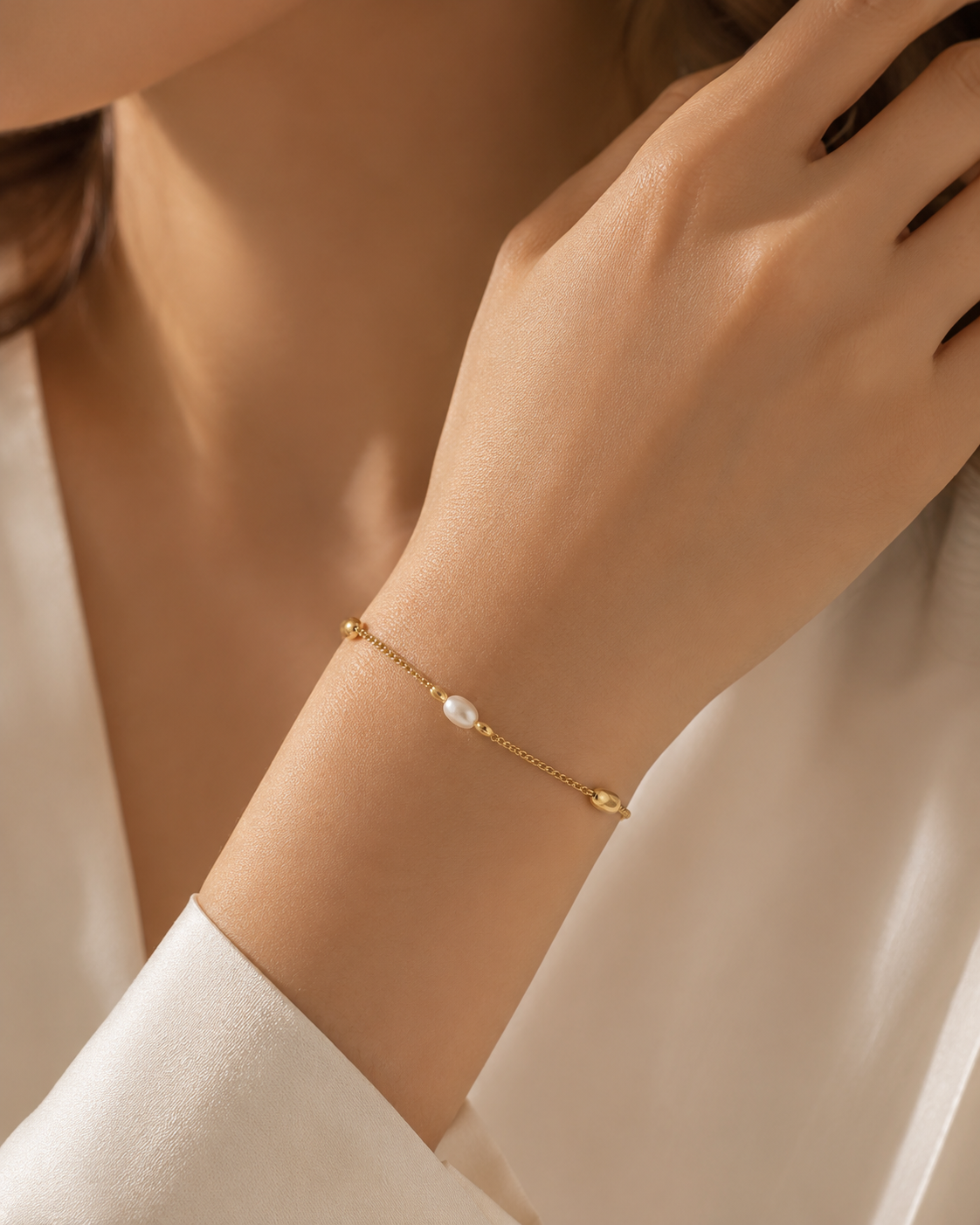 Aurea Pearl Bracelet