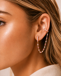 Rosé Chain Cuff